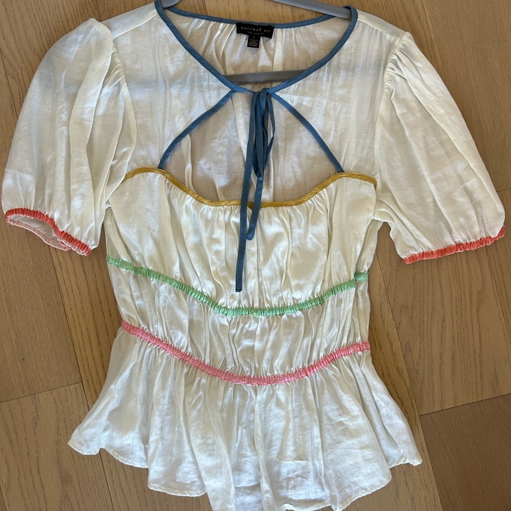 Current Air Anthropologie Blouse Never Worn